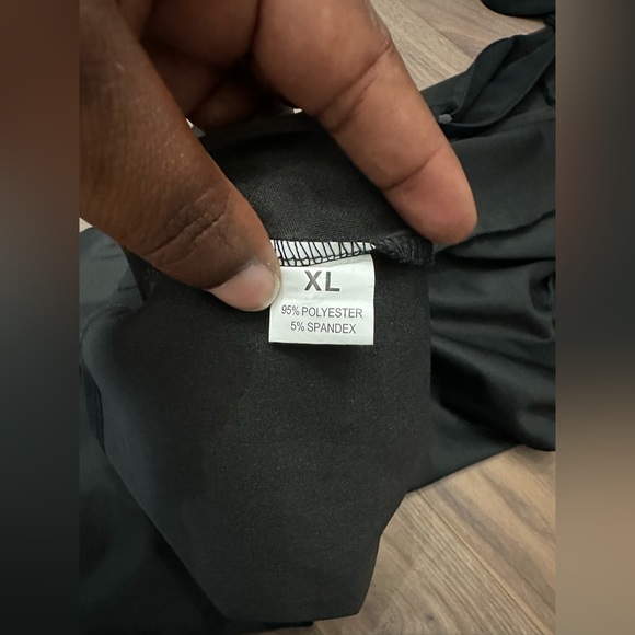 EUC XL Short Sleeve Belted Wide Leg Pant Romper/Jumpsuits - Picture 11 of 13